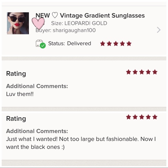 BLACK- NEW Retro Gradient Sunglasses - Picture 5 of 6